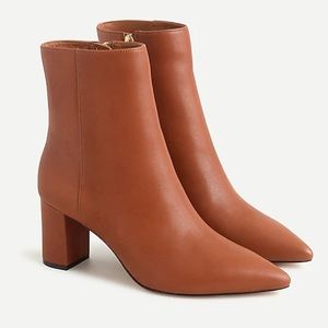 J. Crew camel ankle boots- NWOT